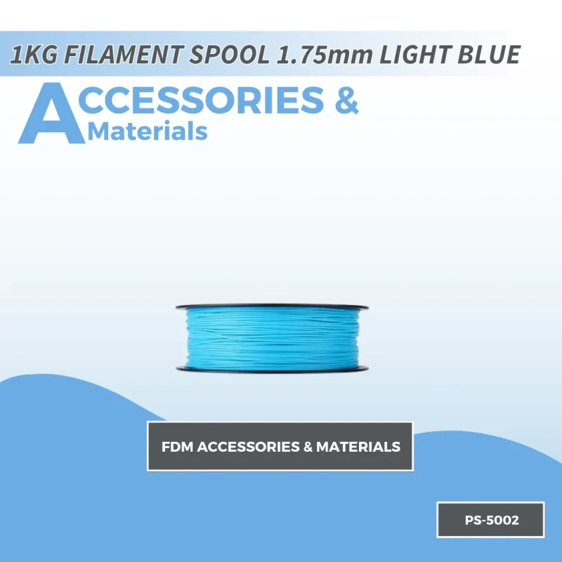 1kg light blue pla filament 1 75mm picostem spool