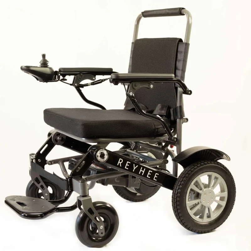 200w 24v foldable electric wheelchair reyhee roamer