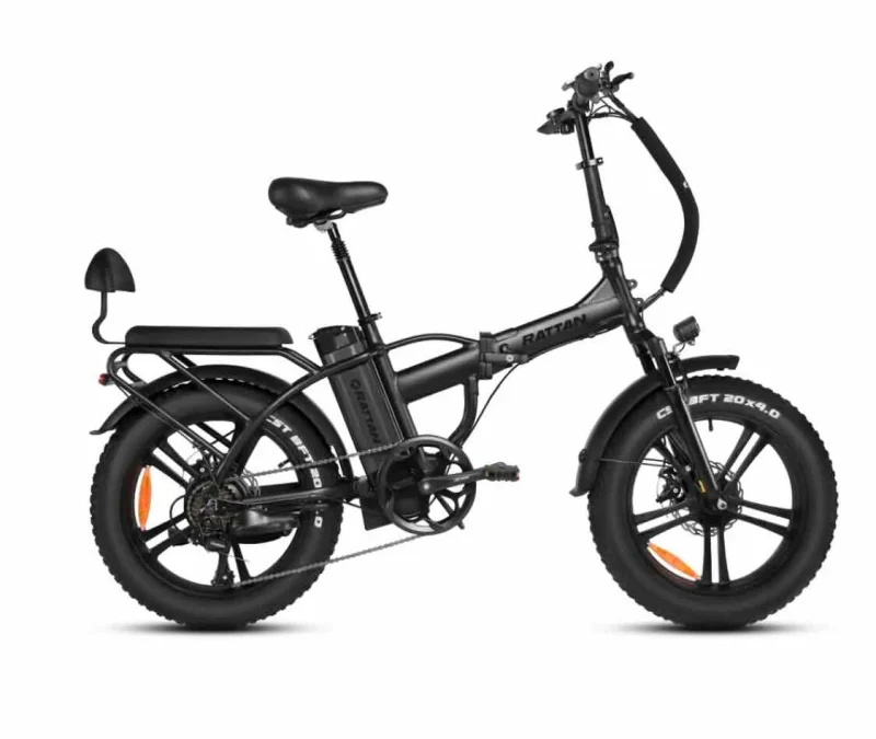 2024 rattan lm 750w foldable fat tire ebike pro edition