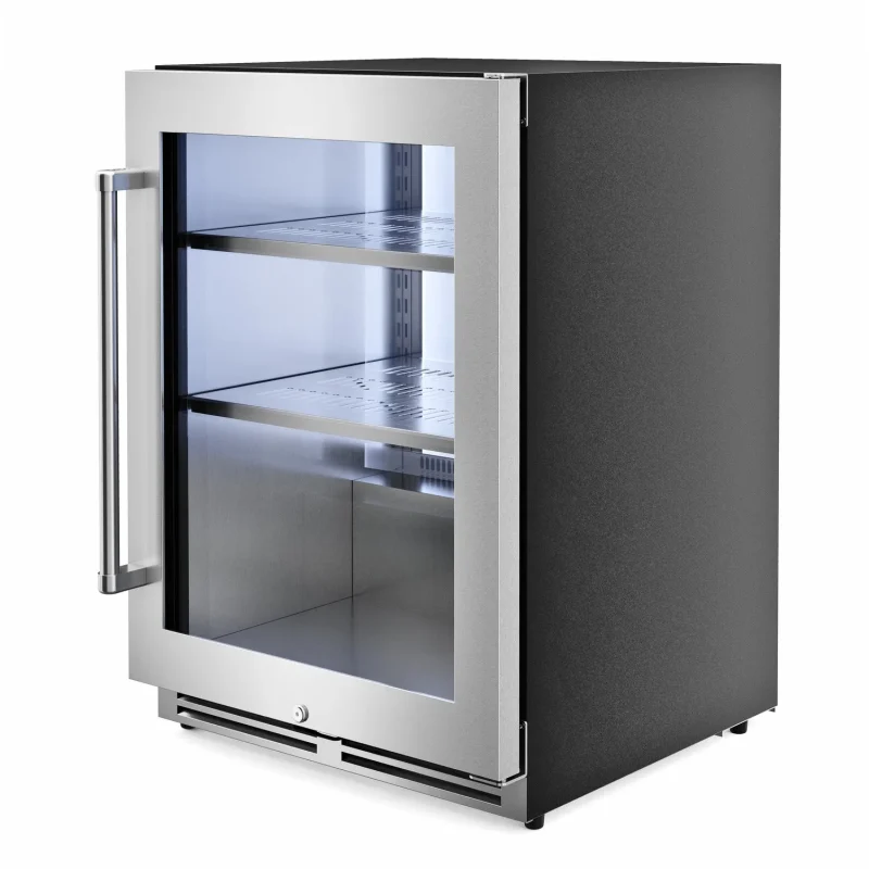 24 thor kitchen tbr24u pro undercounter beverage cooler