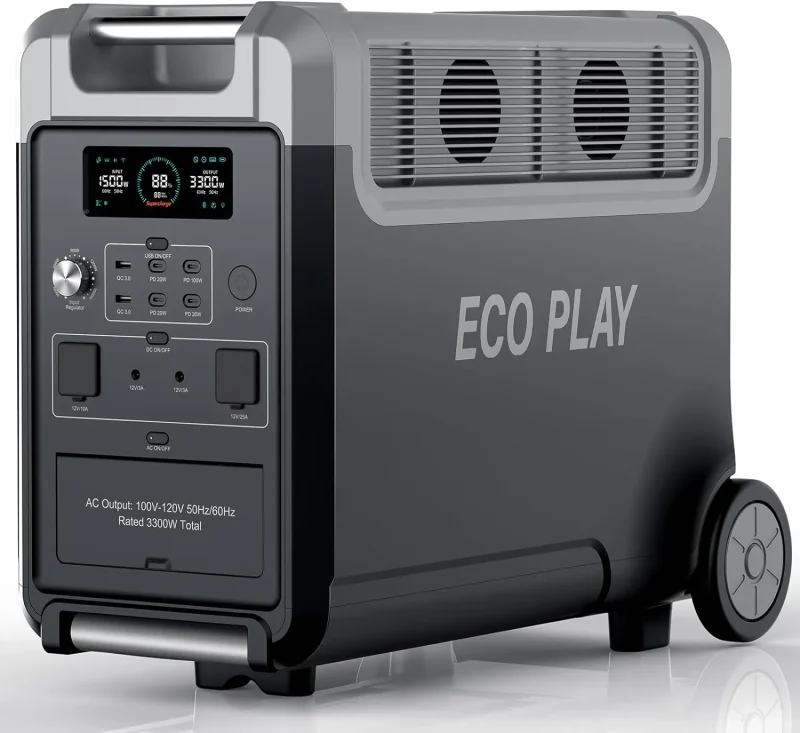 3 84kwh portable power station ecoplay n051