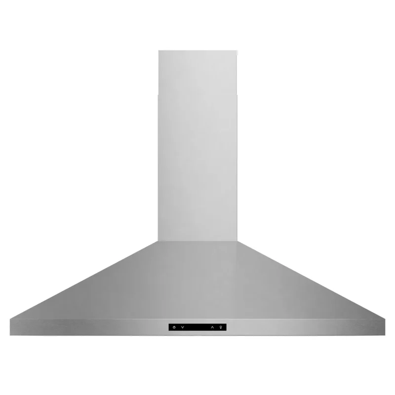 36 wall mount range hood contemporary pyramid design by thor kitchen