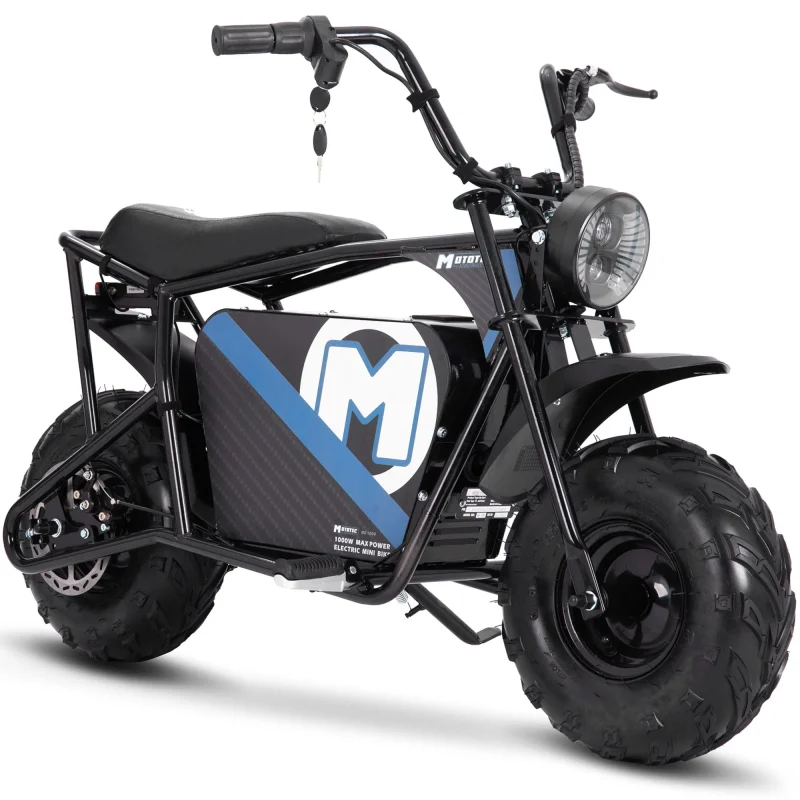 48v 1000w electric mini bike mototec