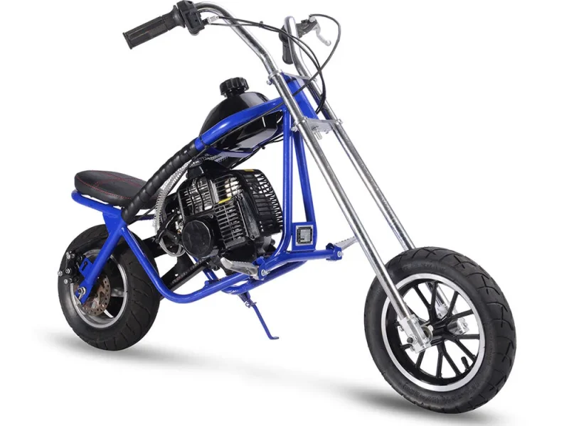 49cc mototec gas mini chopper compact power ride