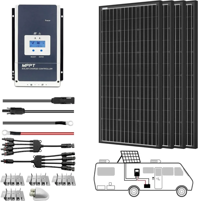 acopower 200w mono solar panel 4x200w bundle