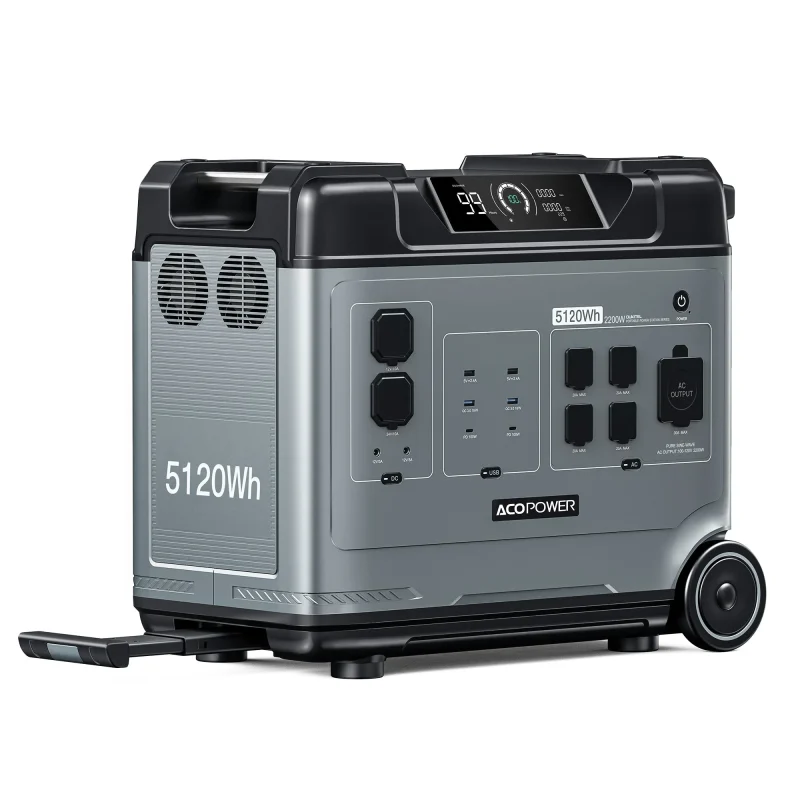 acopower p5000 5120wh 2200w portable power station