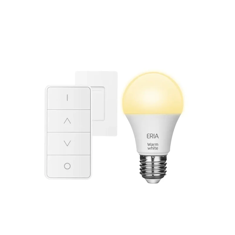 adurosmart zigbee starter kit 1 dimmer switch 1 2700k bulb