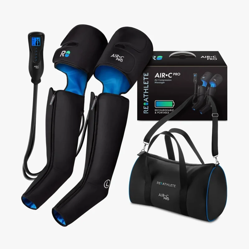 air c pro portable leg compression massager reathlete