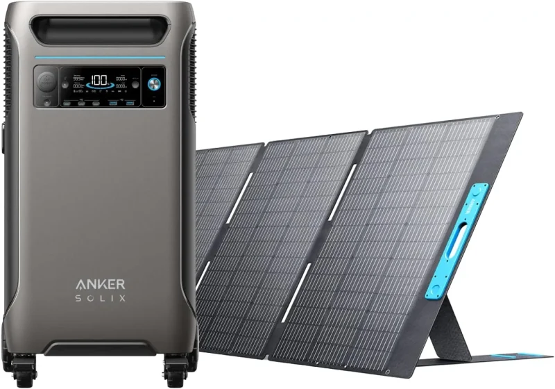 anker solix f3800 400w solar panel bundle