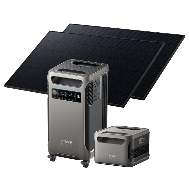 anker solix f3800 expansion battery 405w solar panel scaled