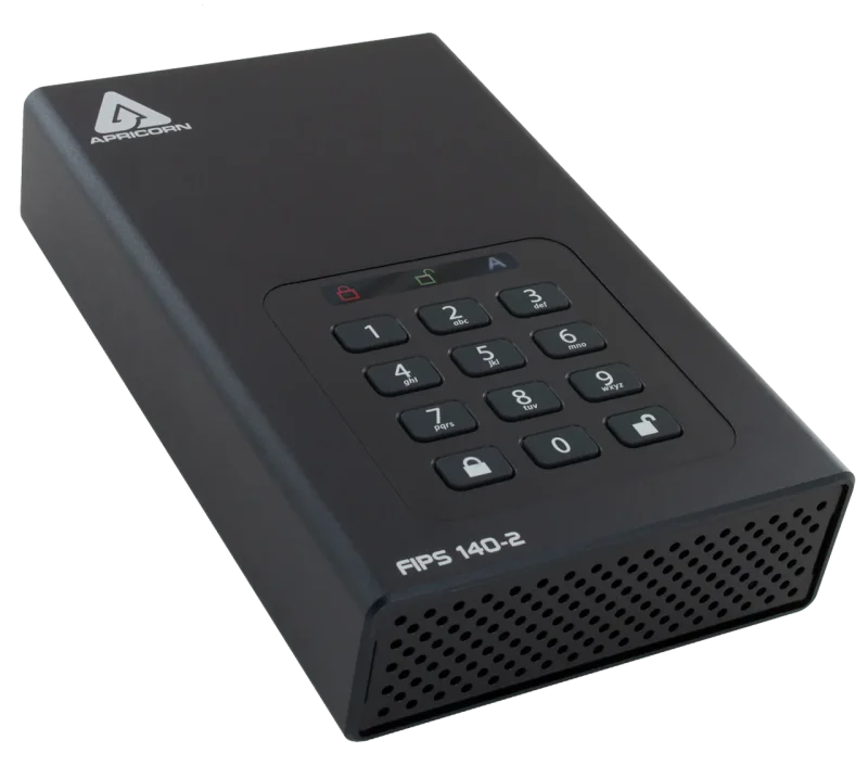 apricorn aegis padlock fips encrypted hard drive