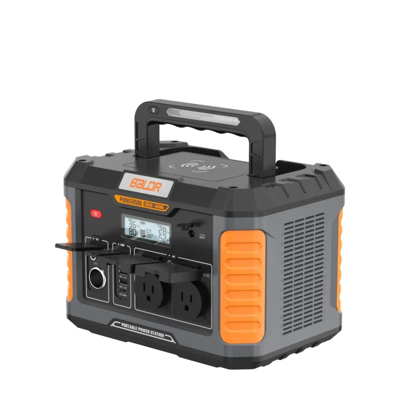 baldr pioneer 500 portable power station by togopower