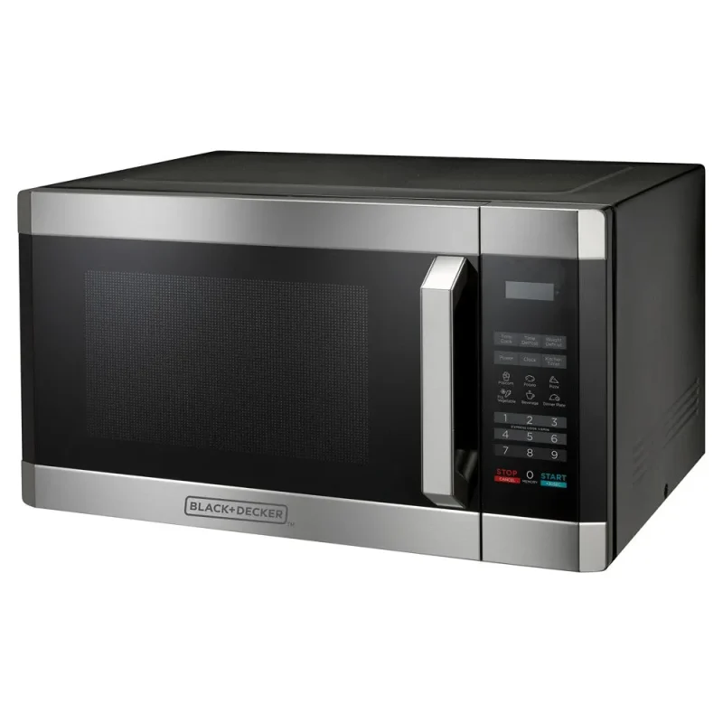 black decker 1 6 cu ft over the range microwave stainless steel