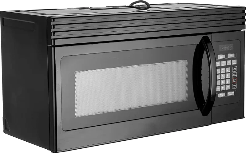 black decker em044kjn 1 6 cu ft over the range microwave with air vent