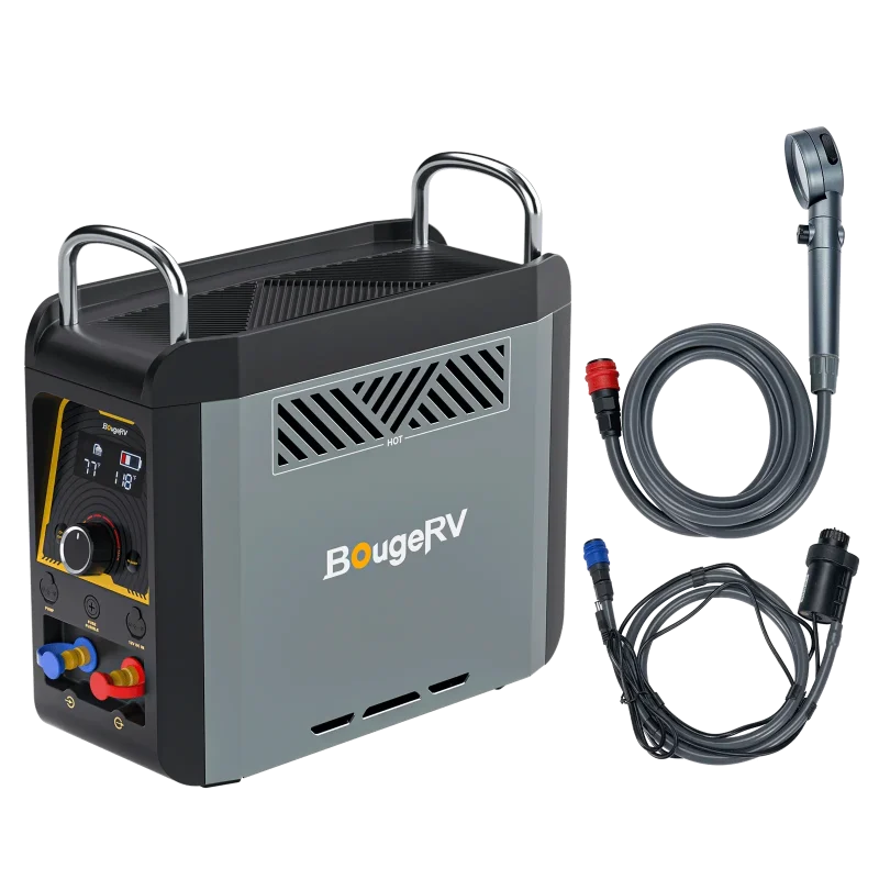 bougerv portable camping propane water heater