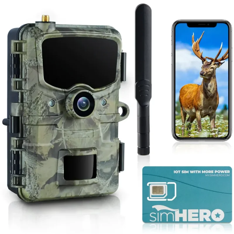 campark tc14 24mp wireless trail camera w sim card