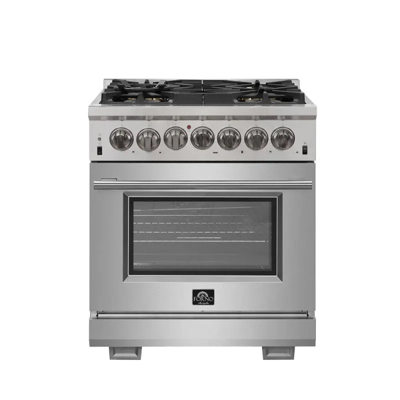 capriasca titanium 30 dual fuel range electric oven gas cooktop 240v