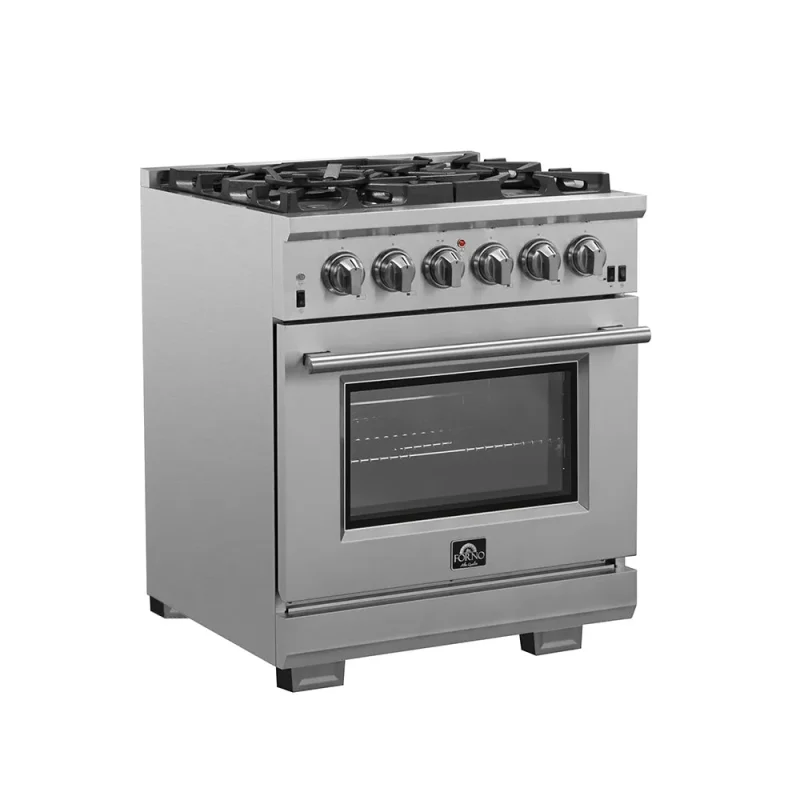 capriasca titanium 30 freestanding gas range professional grade