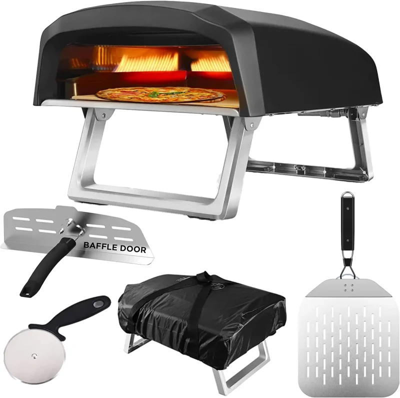 commercial outdoor gas pizza oven for chefs