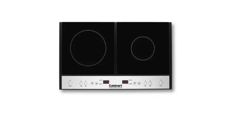 cuisinart ict 60p1 double induction cooktop