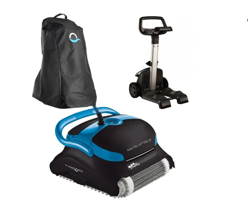 dolphin nautilus cc plus wi fi pool cleaner w caddy cover