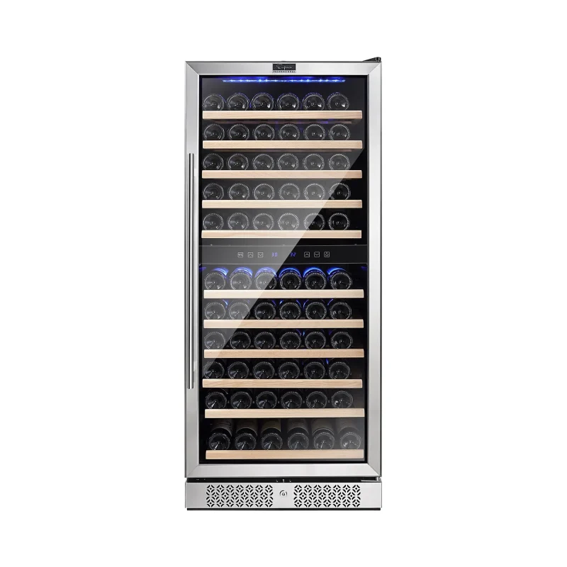 dual zone 55 wine fridge by empava wc06d