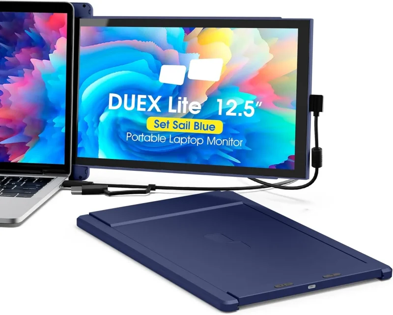 duex lite 12 5 portable monitor dual laptop screen