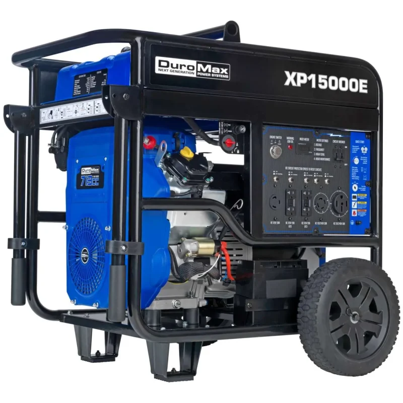 duromax xp15000e 15 000w gas generator refurb grade a