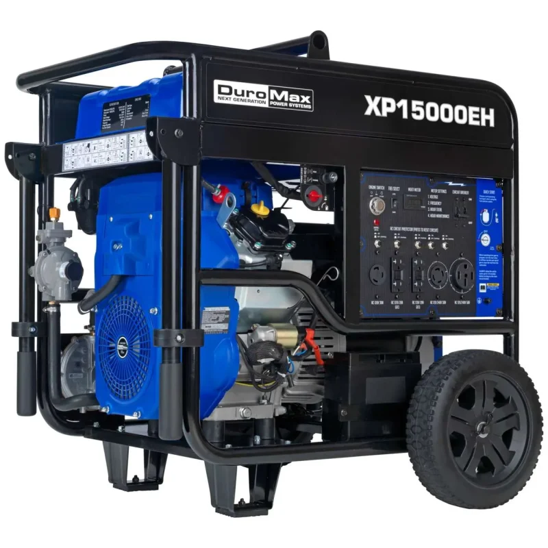 duromax xp15000eh 15kw dual fuel generator refurb grade a