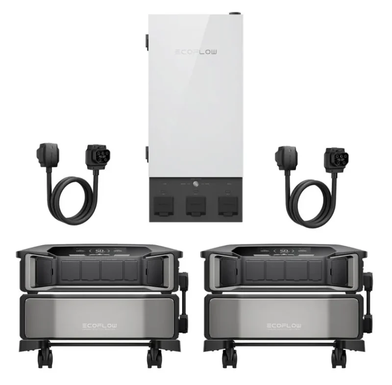 ecoflow delta pro 2 pack with smart home panel 2 bundle