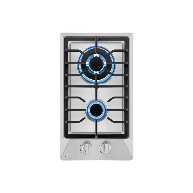 empava 12 stainless steel gas cooktop 12gc29