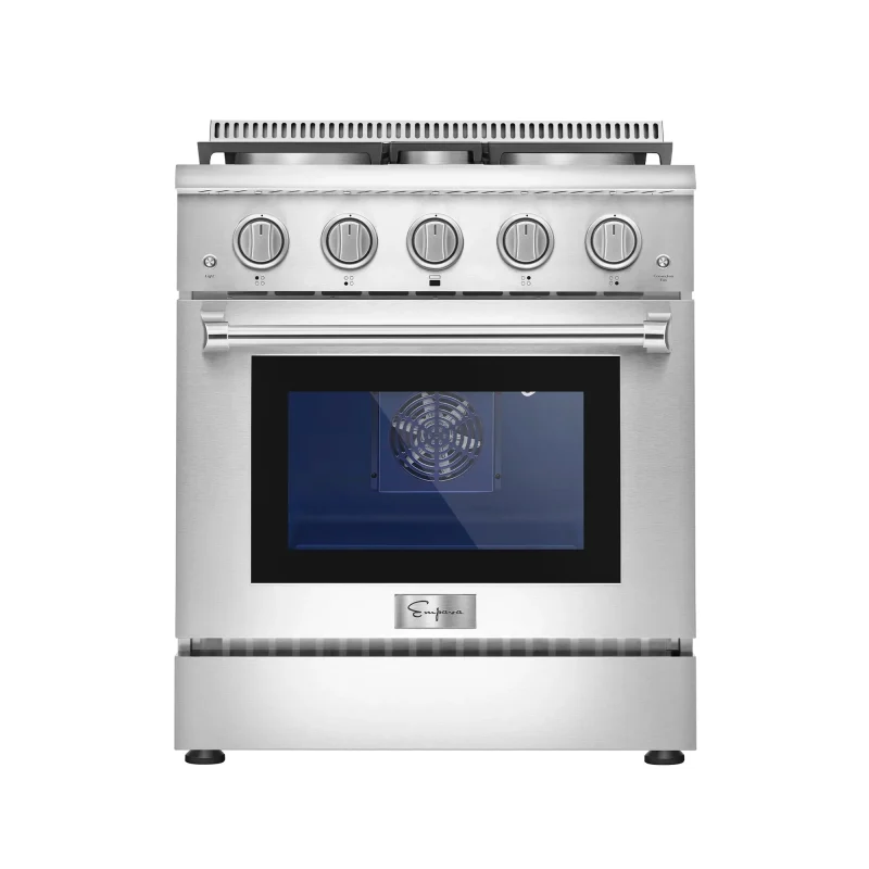 empava 30 gas range cooktop oven 30gr03