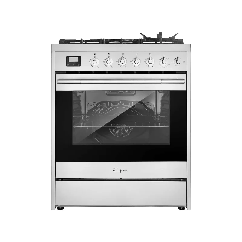 empava 30 gas range with cooktop oven 30gr06