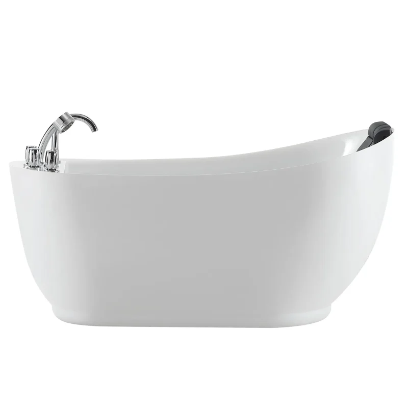 empava 59 acrylic freestanding whirlpool bathtub empv 59ais04