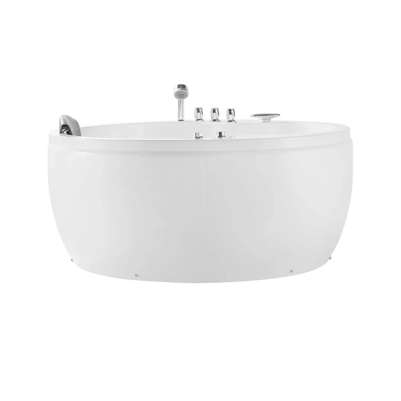 empava 59in round whirlpool bathtub empv 59jt005