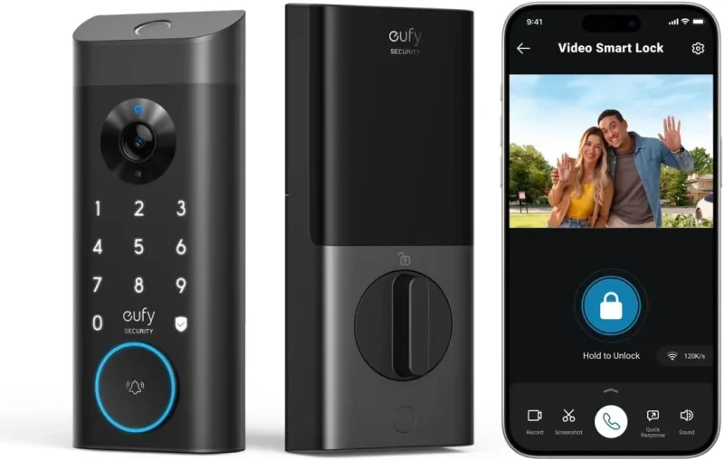 eufy e330 smart lock with video doorbell