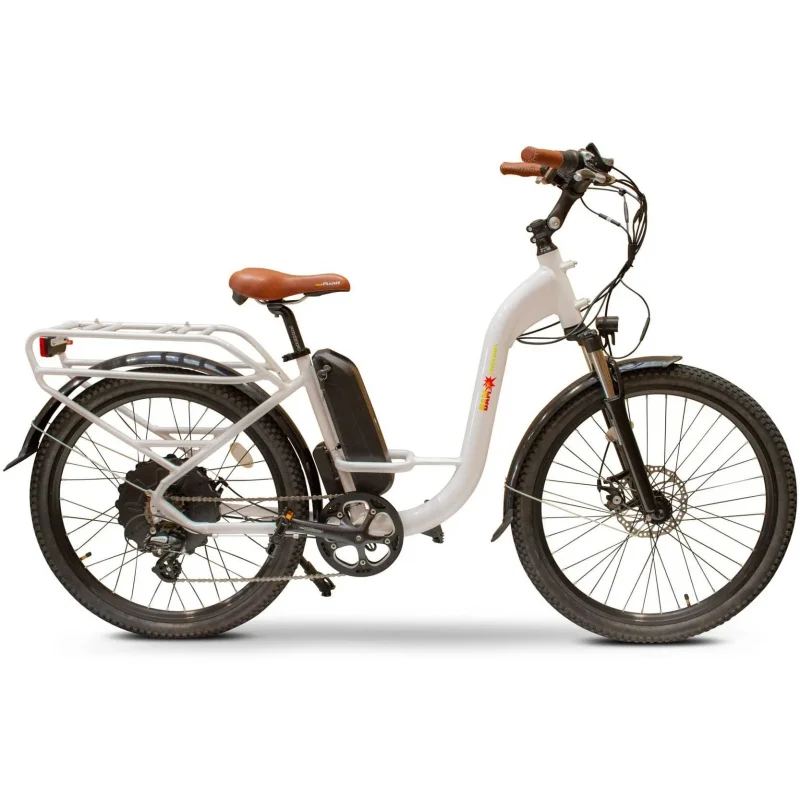 ewheels 750w step thru electric bike easy returns