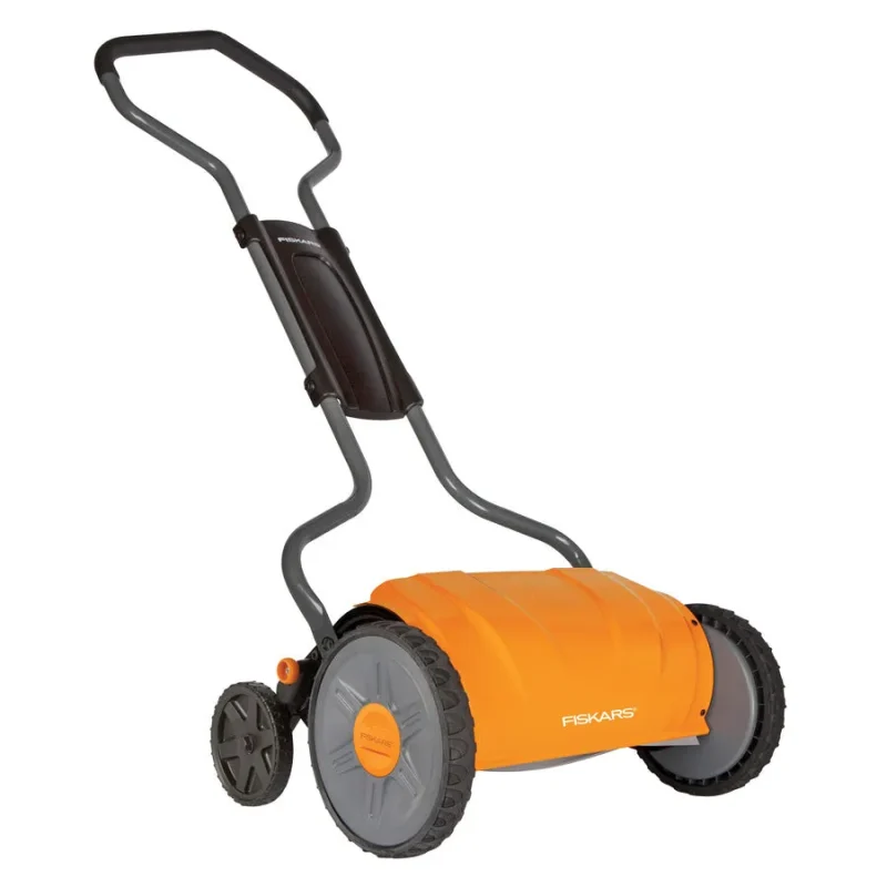 fiskars staysharp max 17 reel mower effortless cutting