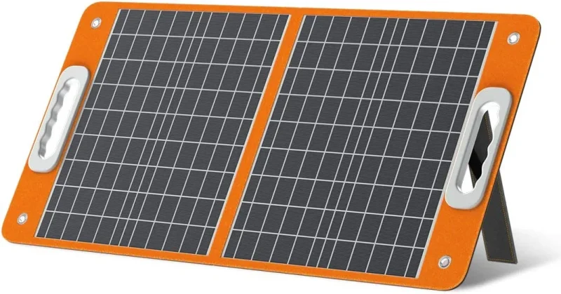 flashfish 18v 60w foldable solar panel compact power on the go