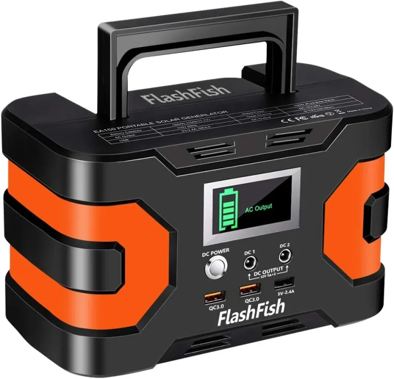 flashfish ea150 200w peak power station