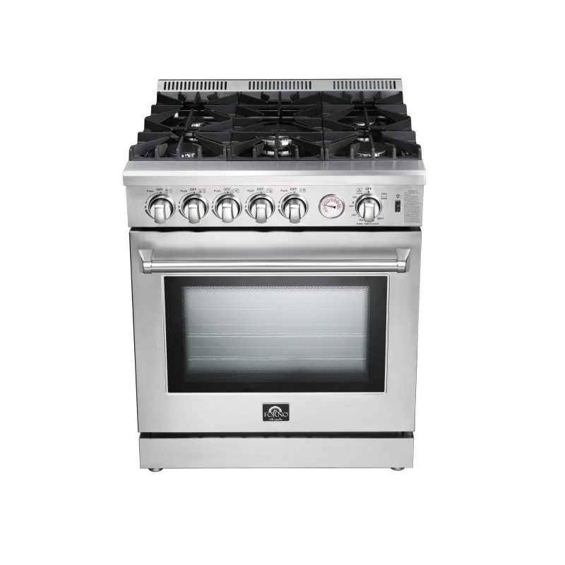 forno galiano 36 gold gas range professional freestanding stove