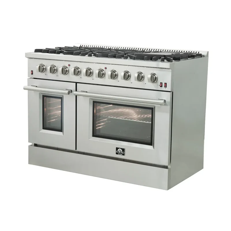 forno galiano gold 48 gas range professional freestanding