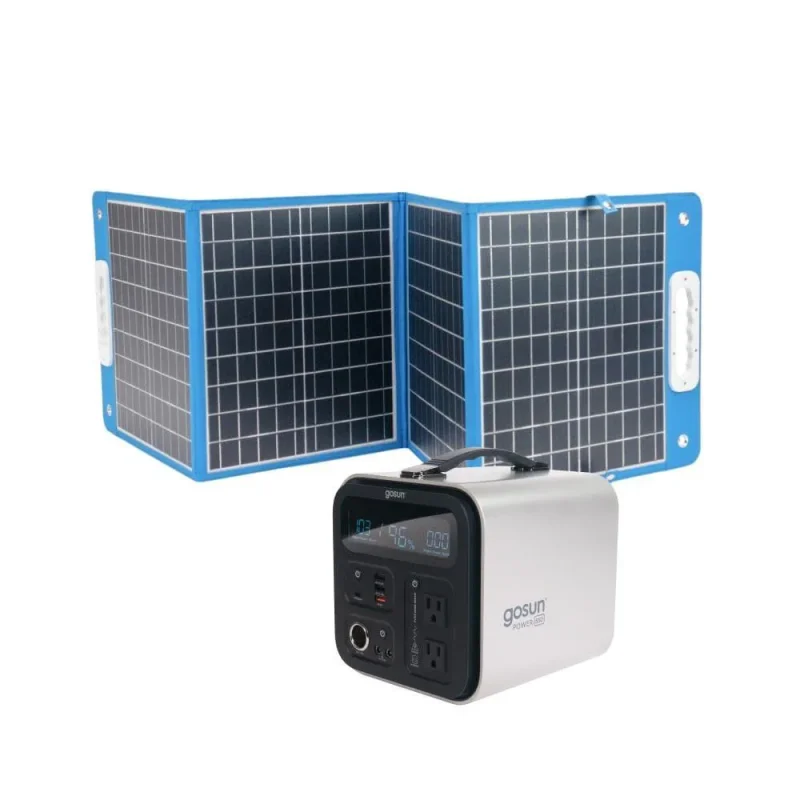 gosun 1100w solar generator portable solar power