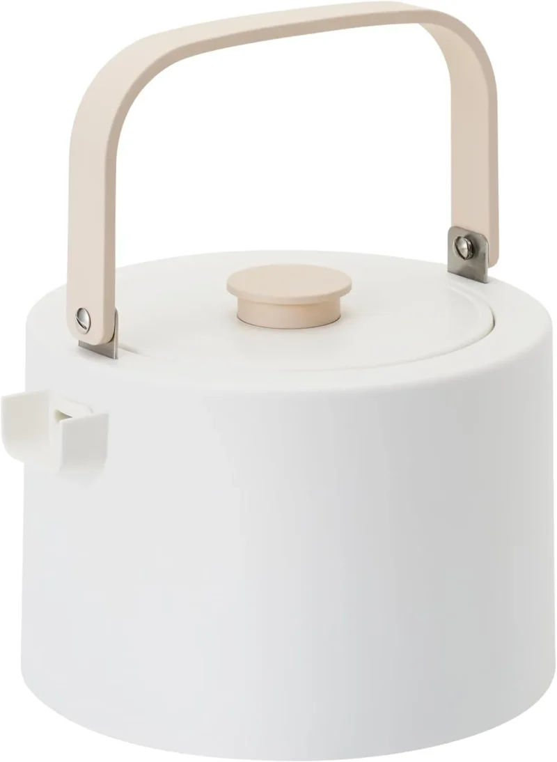 goyo electric kettle stylish white teapot design