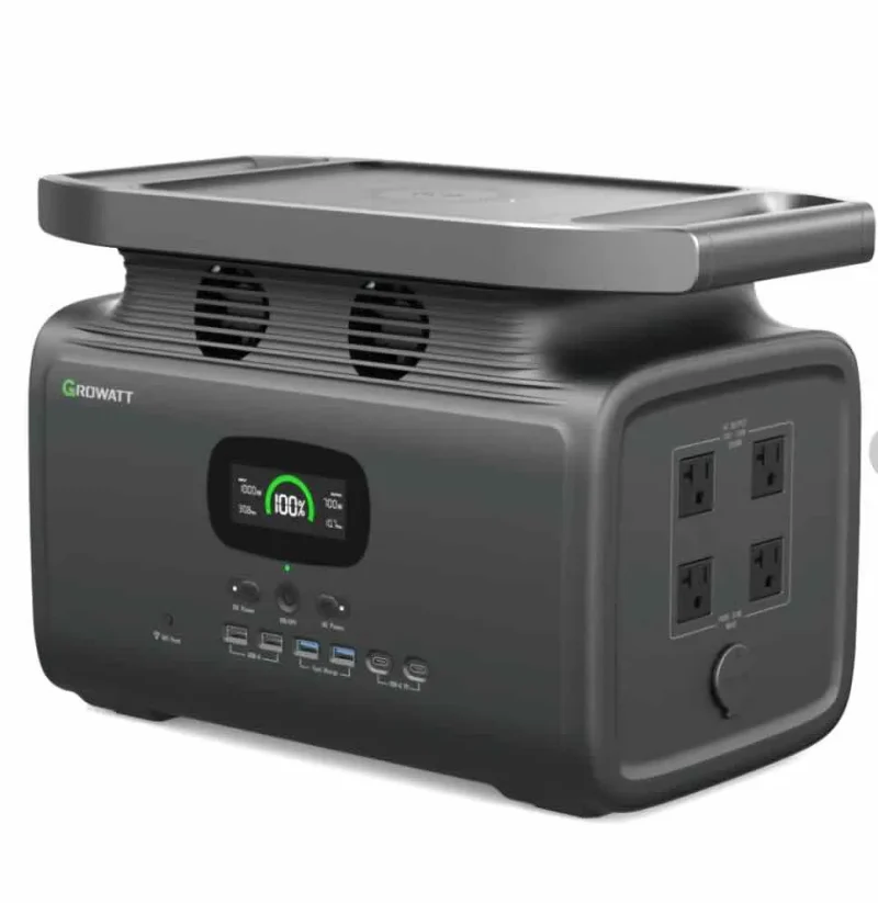 growatt infinity 1500 portable power station ultimate backup solution