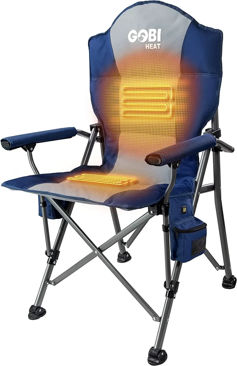 heated gobi camping chair perfect for outdoor adventures