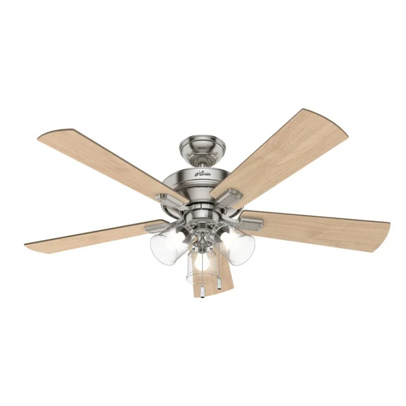 hunter crestfield 54206 ceiling fan high performance energy efficient design