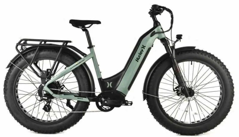 hurley swell fat tire electric bike powerful e bike for all terrains