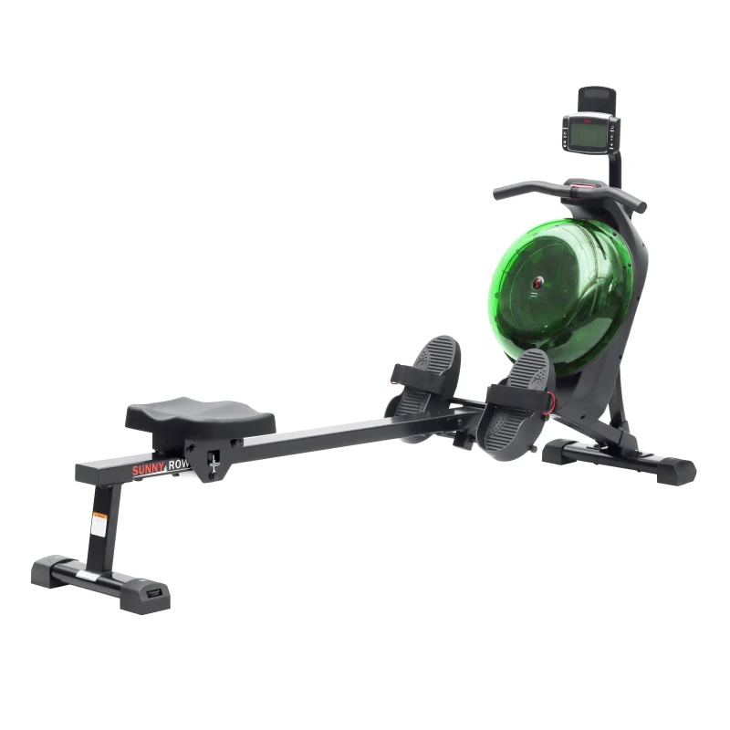 hydro magnetic rowing machine green dual resistance smart fitness scaled