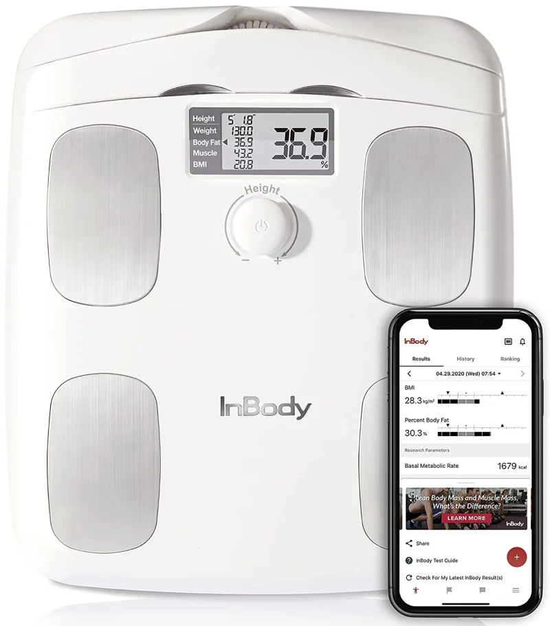 inbody h20b digital scale for accurate weight management